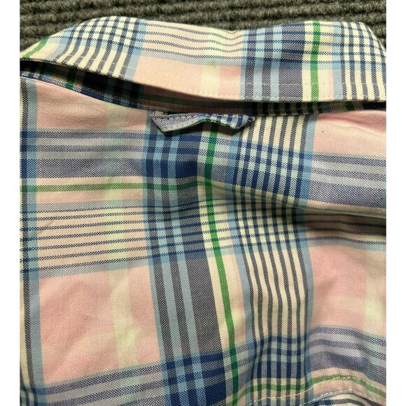 Roper Mens 2XL Heavyweight Plaid Flannel Button-Up Shirt With Western Yoke & Dua - Picture 9 of 9